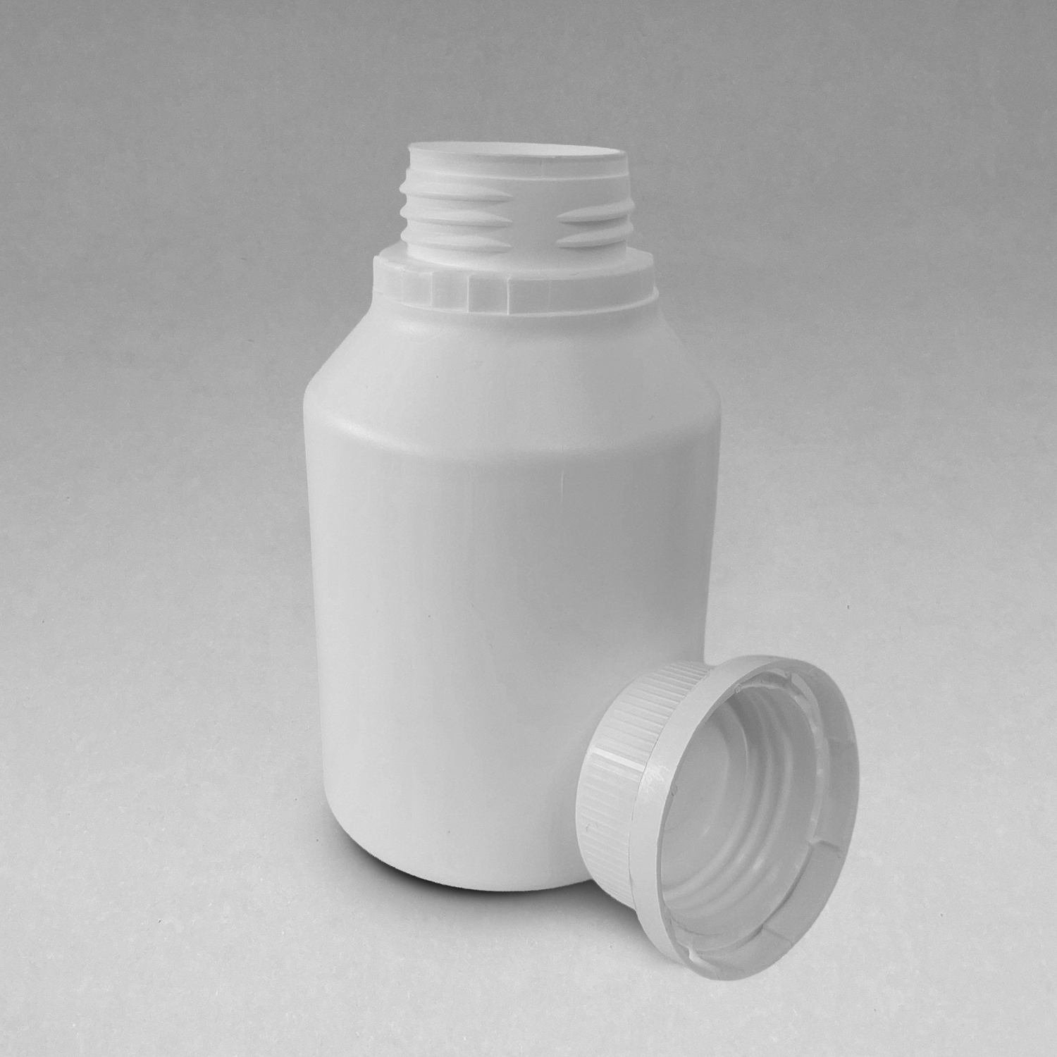 Round Bottle 500ml - White - Image 3