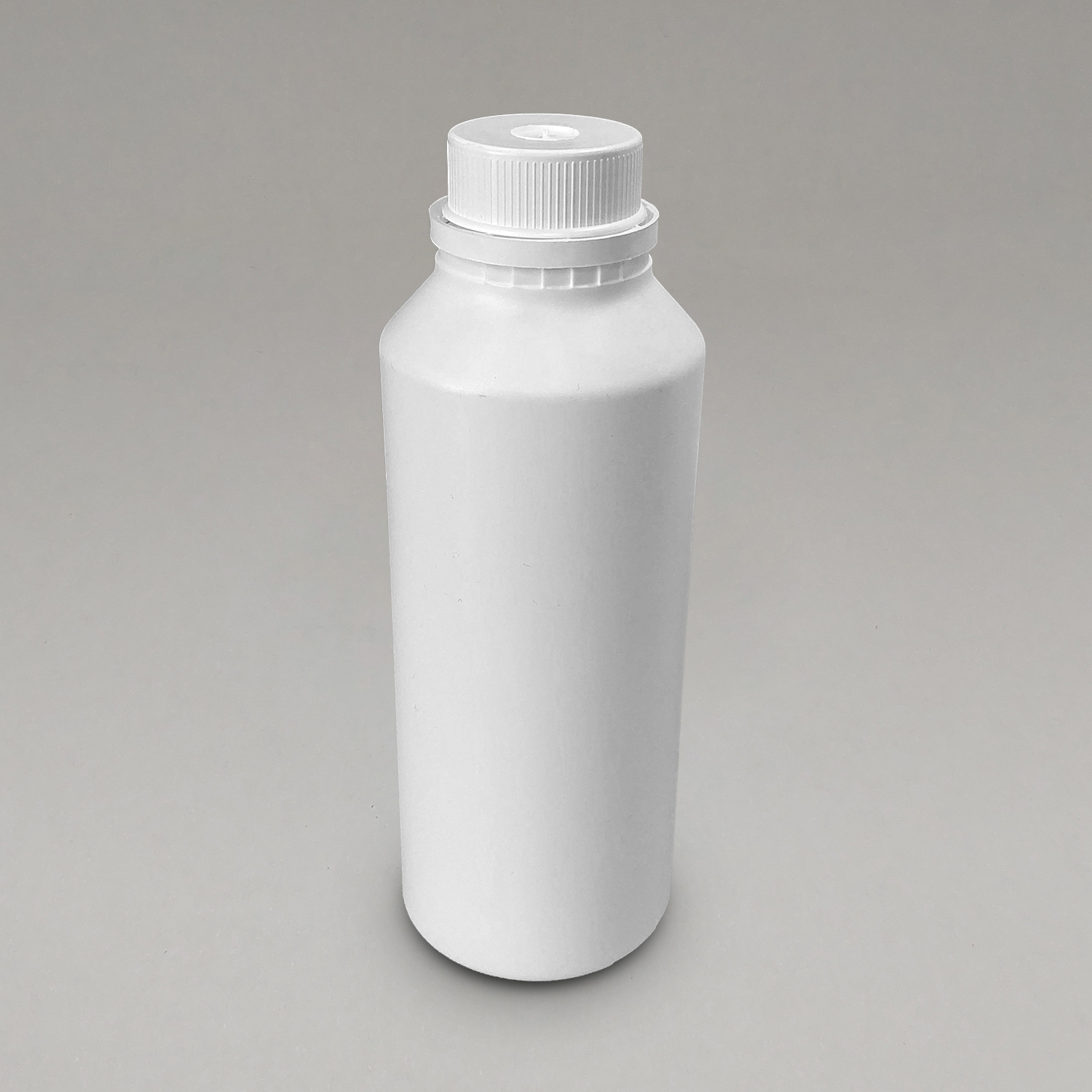 Round Bottle 1L - White